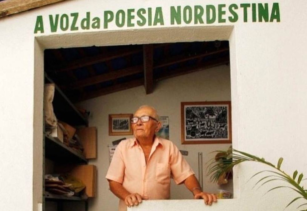 Poeta, editor e xilógrafo de cordel da Paraíba, José Costa Leite — Foto: Museu Câmara Cascudo/UFRN