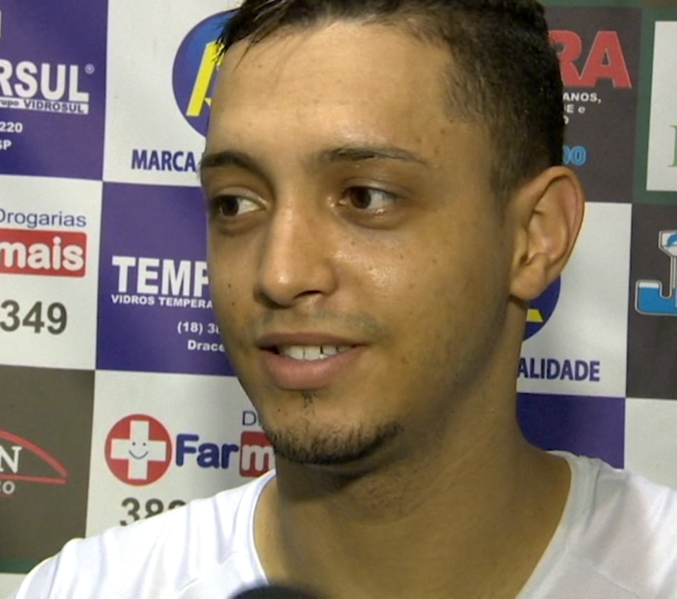 Rafa Martins diz que gols são resultados do comprometimento coletivo (Foto: TV Fronteira / Reprodução)