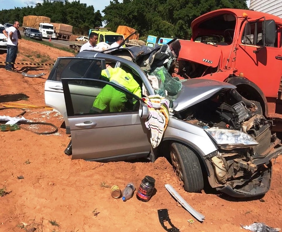 Acidente ocorreu na BR-163 no município de Vera — Foto: Reprodução