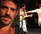 Danilo Dal Farra interpreta Borges em 'Nos tempos do imperador' e já foi palhaço de rua | Reprodução