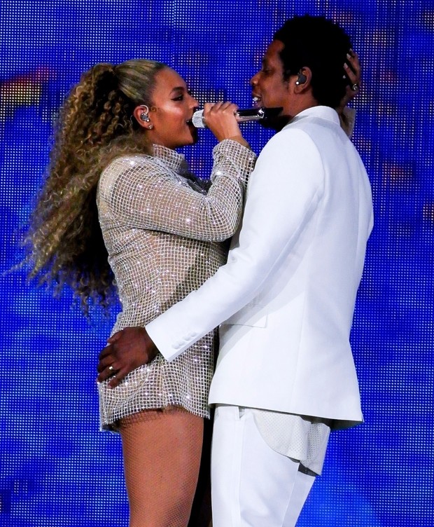 Beyoncé e Jay-Z (Foto: BackGrid)