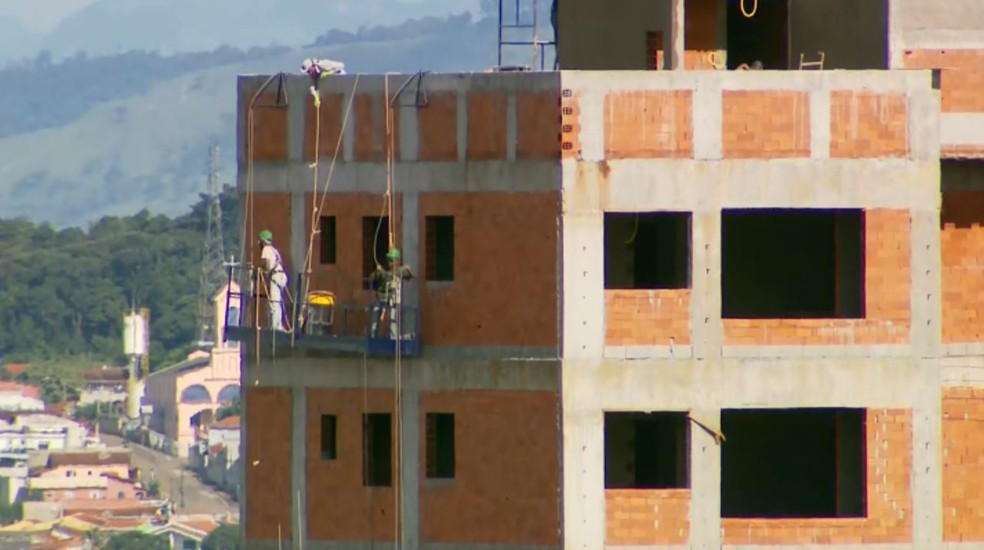 O custo médio do metro quadrado da construção civil em Sergipe foi de R$ 997,79 — Foto: Reprodução/EPTV/Arquivo