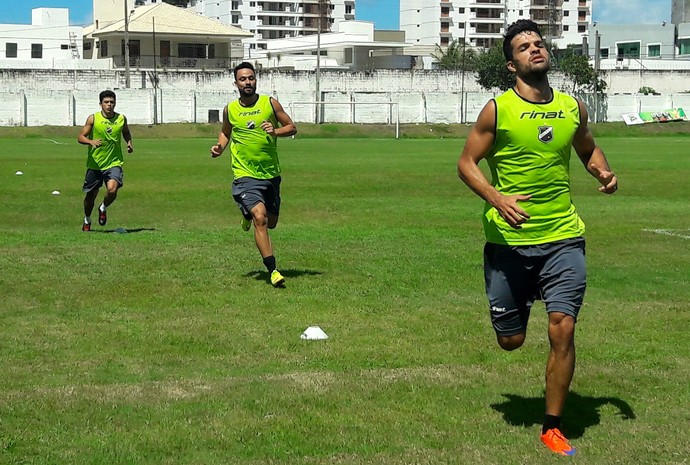 ABC Márcio Passos Nando Echeverría (Foto: Assessoria de Comunicação/ABC FC)