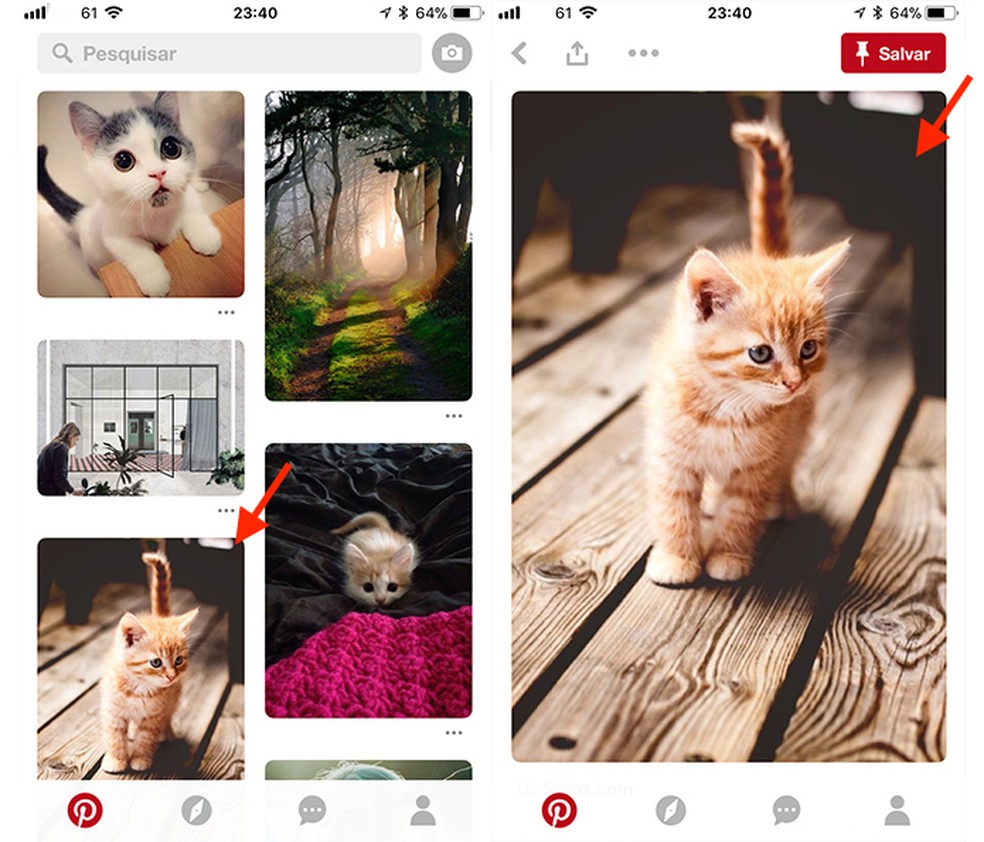 Como Compartilhar Imagens Do Pinterest Em Outras Redes Sociais Downloads Techtudo