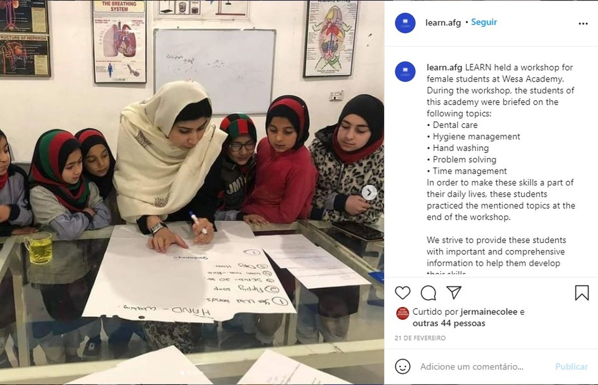 Pashtana Durrani, a jovem afegã que desafia o Talibã com projeto educacional para meninas e mulheres