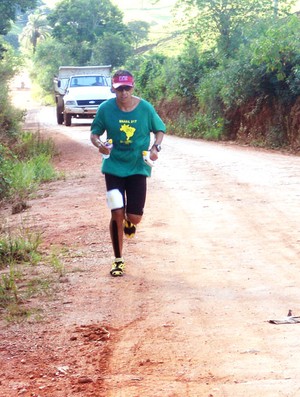 Fábio Rodrigo ultramaratona corrida (Foto: Divulgação / Arquivo Pessoal)