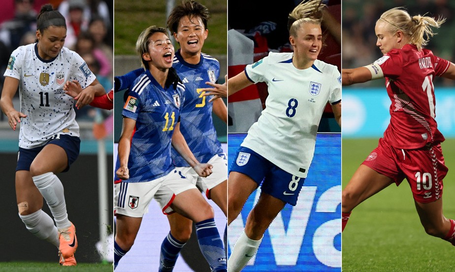 EUA, Japão, Inglaterra e Dinamarca venceram no terceiro dia de Copa do Mundo