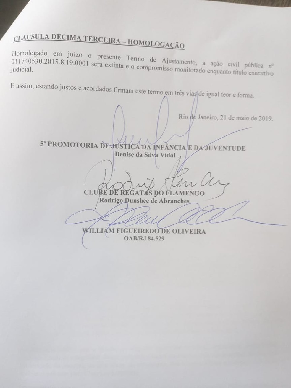 TAC Flamengo Ninho do Urubu &mdash; Foto: Reprodu&ccedil;&atilde;o