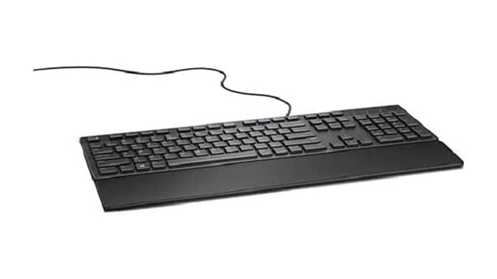 O teclado Dell KB216 pode ser interessante para quem busca um modelo básico e com bom custo-benefício — Foto: DIvulgação/Dell