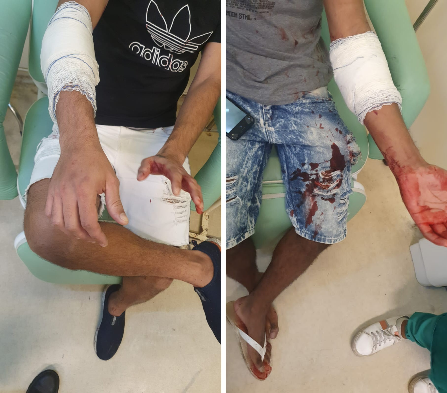 Briga em praia de Niterói deixa dois esfaqueados