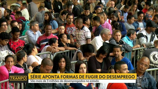 Estado de SP tem 3,7 milhões de desempregados