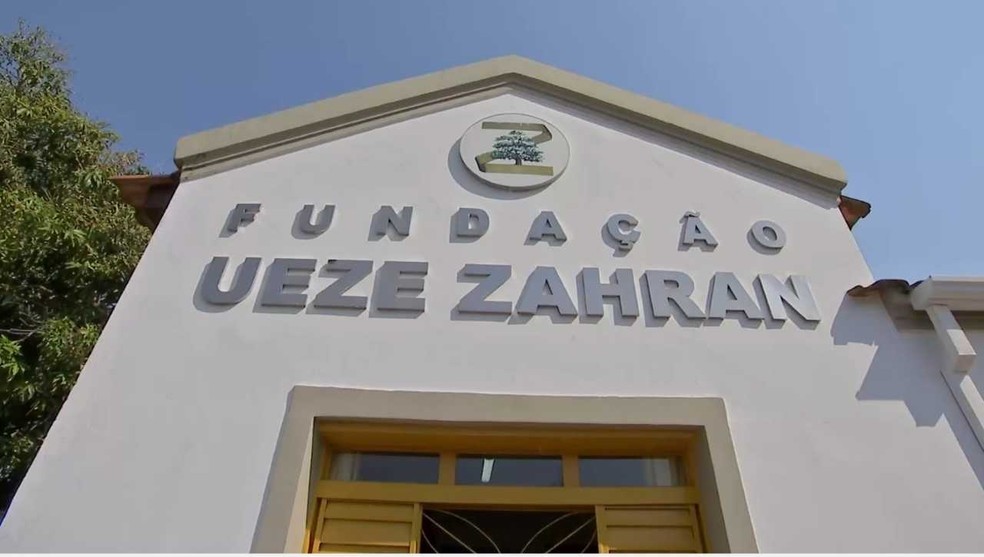 Fundação Ueze Zahran, que oferecia alfabetização para adultos entre outras atividades. — Foto: TV Morena/Reprodução