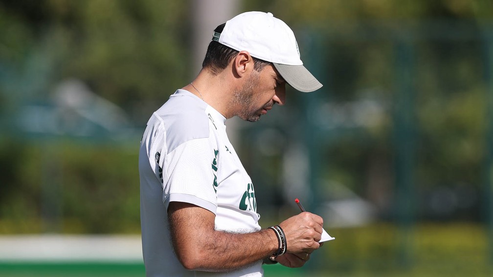 Abel Ferreira, técnico do Palmeiras — Foto: Cesar Greco / Ag. Palmeiras