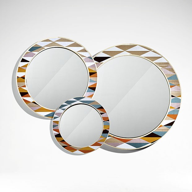 The Henley Triangle mirror collection for Spring/Summer 2016 (Foto: David Linley)