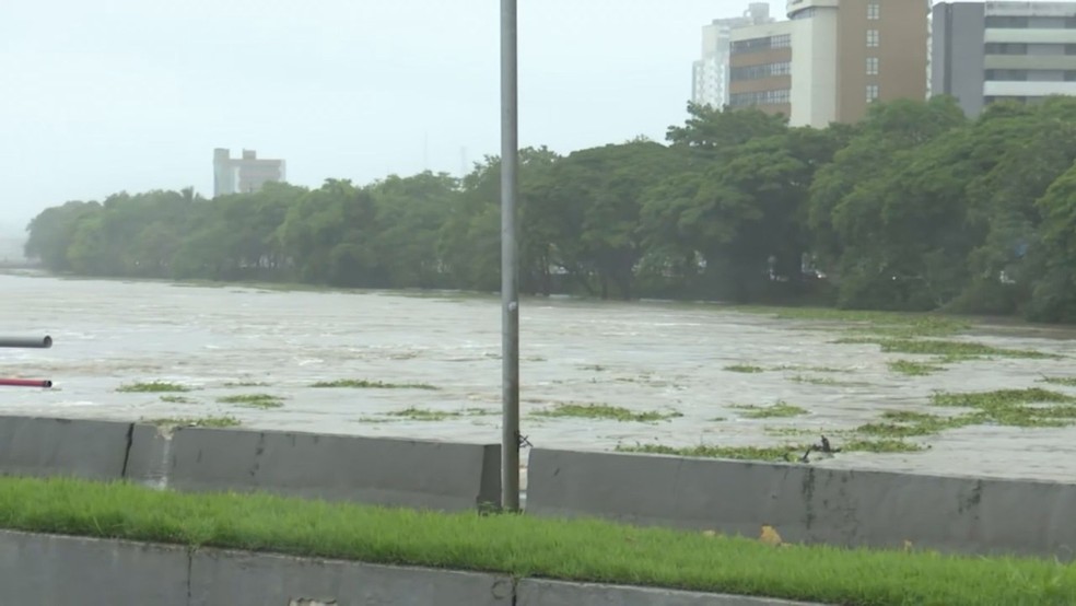 Cheias desabrigam mais de 500 pessoas em Itabuna — Foto: Reprodução / Rede Bahia