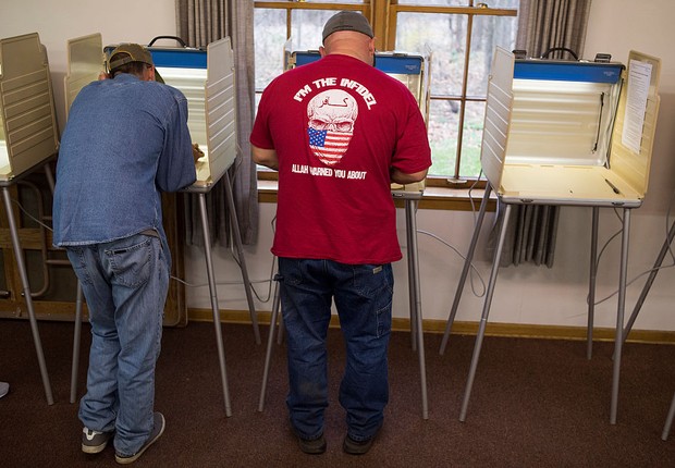 Eleitores nos Estados Unidos vão às urnas para escolher Hillary ou Trump (Foto: Ty Wright/Getty Images)