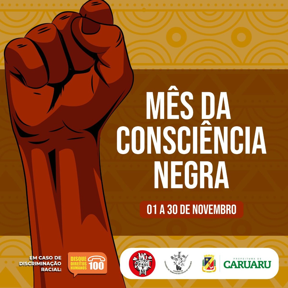Prefeitura de Caruaru dá início à programação do Mês da Consciência Negra  nesta terça-feira (1º) | Caruaru e Região | G1