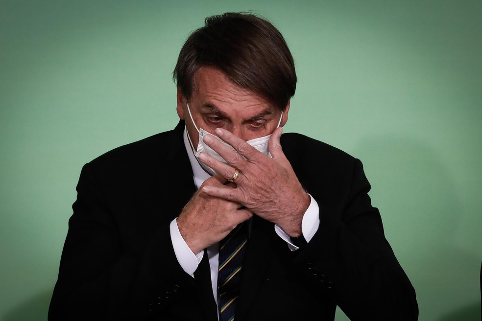 Presidente Jair Bolsonaro — Foto: PABLO JACOB/Agência O Globo