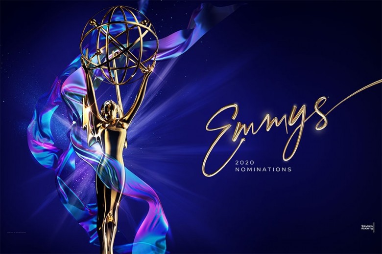 Logo oficial da cerimônia de divulgação dos indicados ao Emmy 2020 (Foto: divulgação)