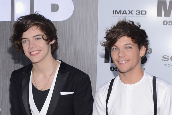 Louis Tomlinson e Harry Styles (Foto: Getty Images)