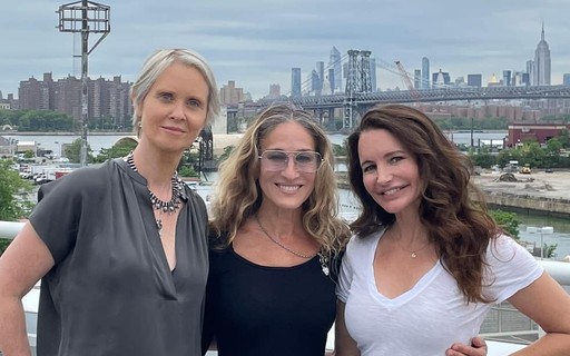 Sarah Jessica, Cynthia Nixon e Kristin Davis se reúnem para revival de 'Sex and the City'