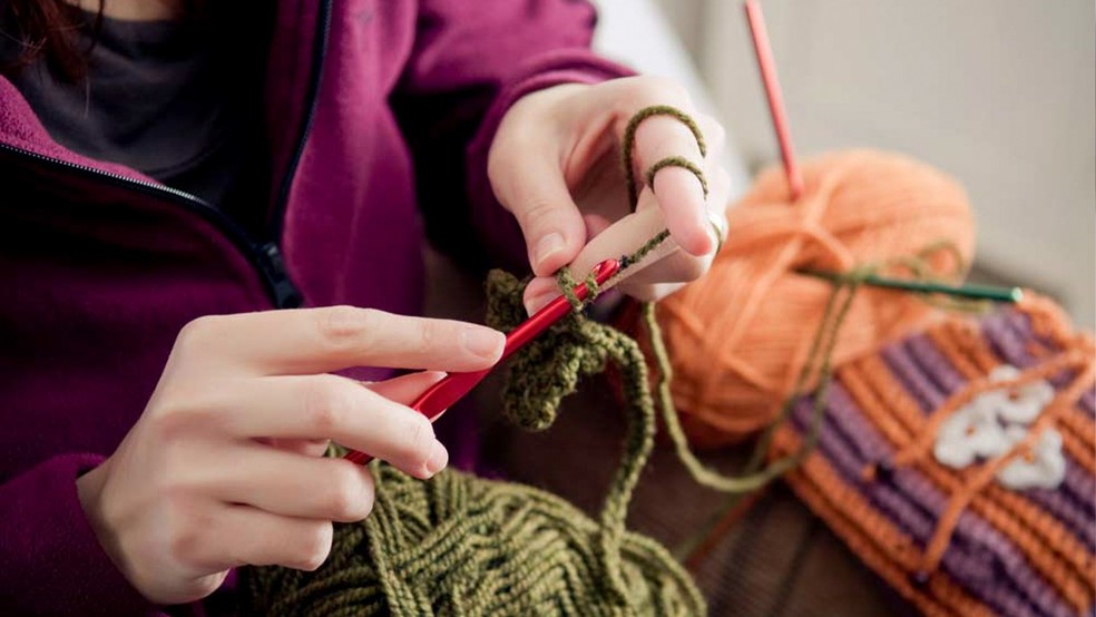 Serão ofertados cursos de crochê — Foto: sdsdsdsd