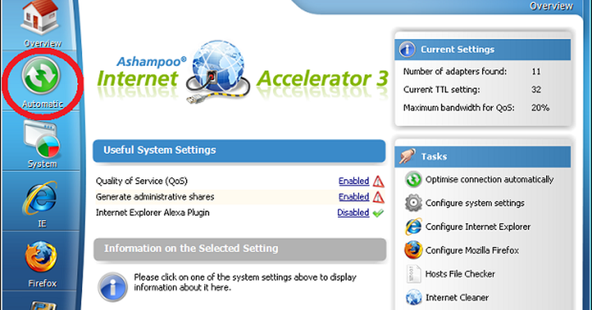 Ashampoo internet accelerator что такое