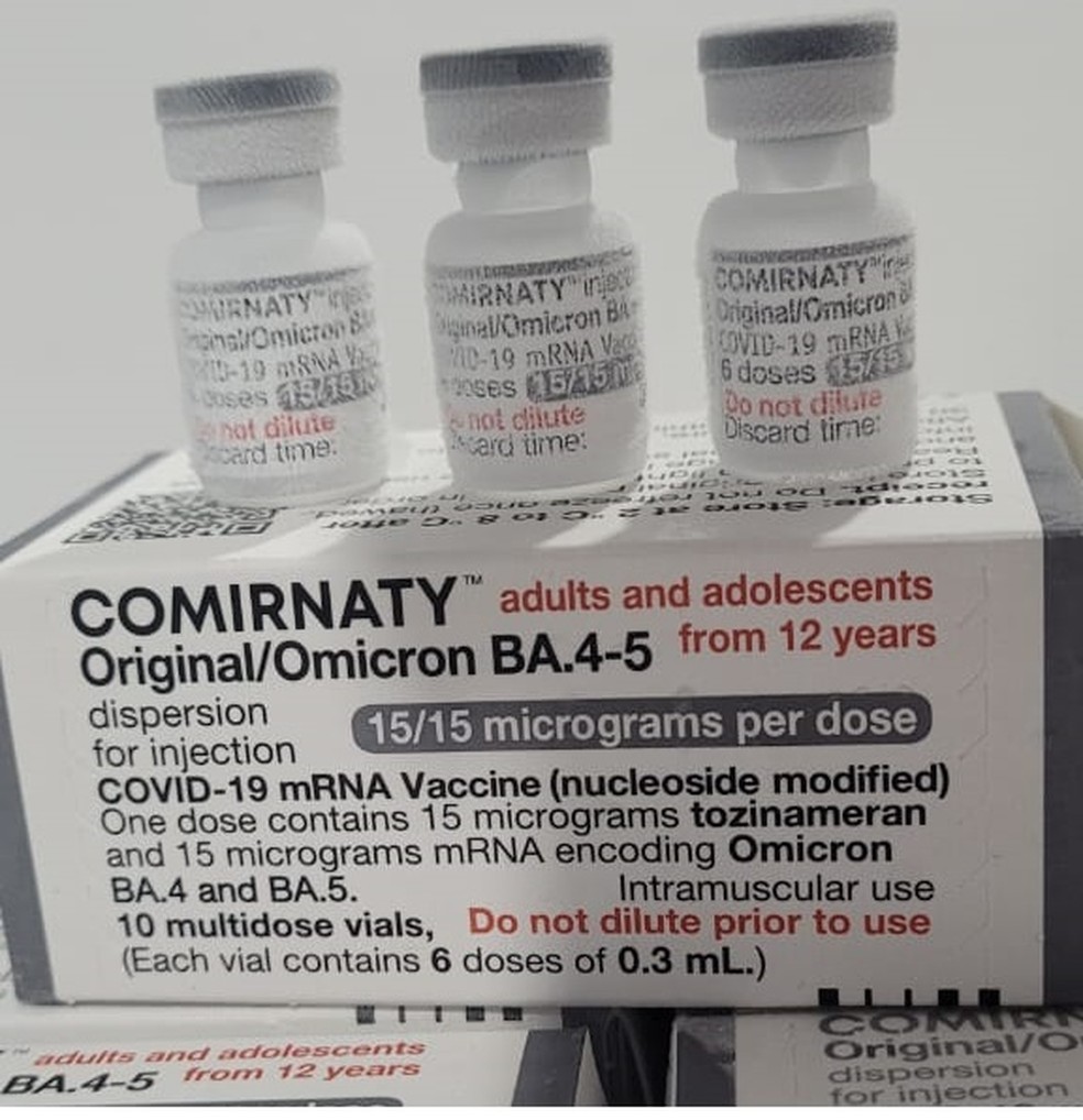 Vacina bivalente contra a covid-19 começa a ser aplicada na próxima segunda-feira (27) — Foto: Sesap/Divulgação