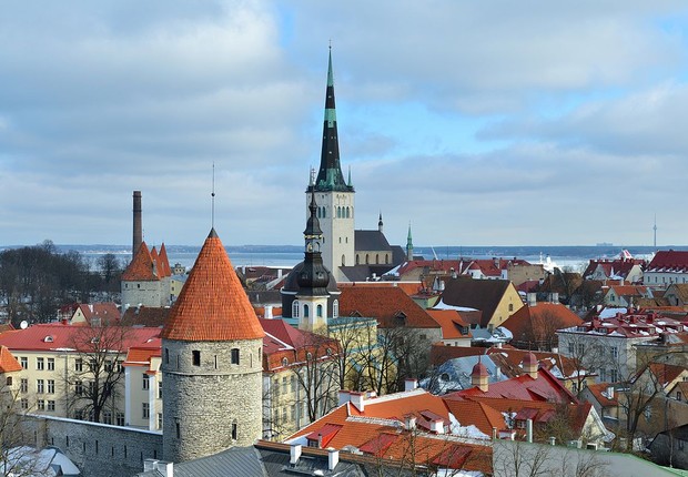 Vista da Cidade Velha em Talim, Estônia (Foto: Ivar Leidus/Wikipédia)