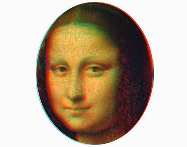 Mona Lisa (Foto: divulgação / cortesia Claus-Christian Carbon e Vera M. Hasslinger)