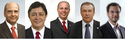 Candidatos eleitos a deputado estadual (Foto: Reprodução Assembleia de Minas)