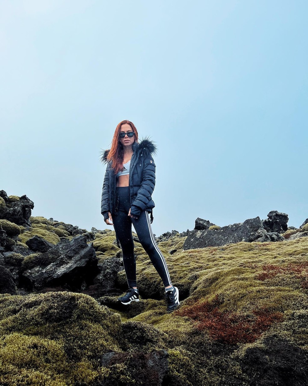 Foto: Anitta na Islândia (Reprodução/revistaquem.globo.com).