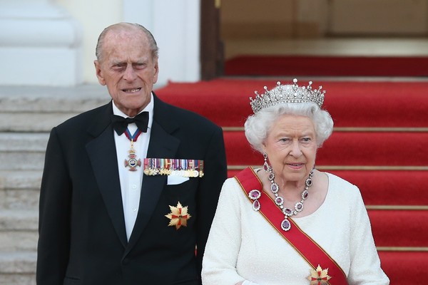 O príncipe Philip e a rainha Elizabeth (Foto: Getty Images)