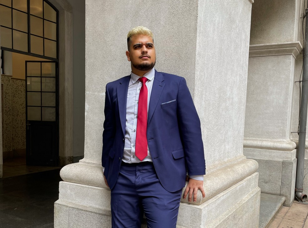 Erick Araújo mora na Casa do Estudante, moradia estudantil da Faculdade de Direito da USP — Foto: Arquivo pessoal / Uoon