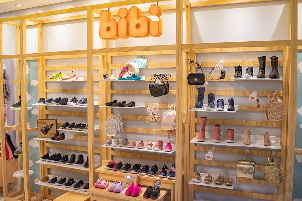 Microfranquia da Calçados Bibi: espaço é montado dentro de loja multimarca (Foto: Divulgação)