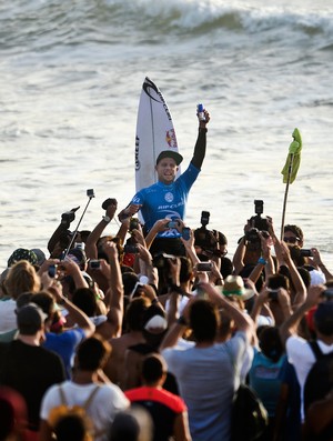 Mick Fanning Surfe Portugal Peniche (Foto: AFP)