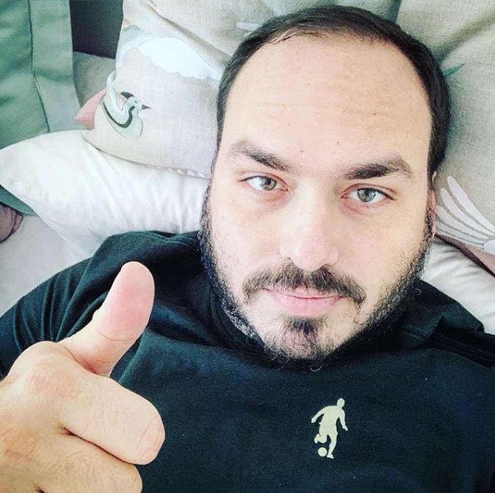 Vereador Carlos Bolsonaro  â Foto: ReproduÃ§Ã£o redes sociais