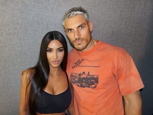 Chris Appleton e Kim Kardashian (Foto: Reprodução/Instagram)