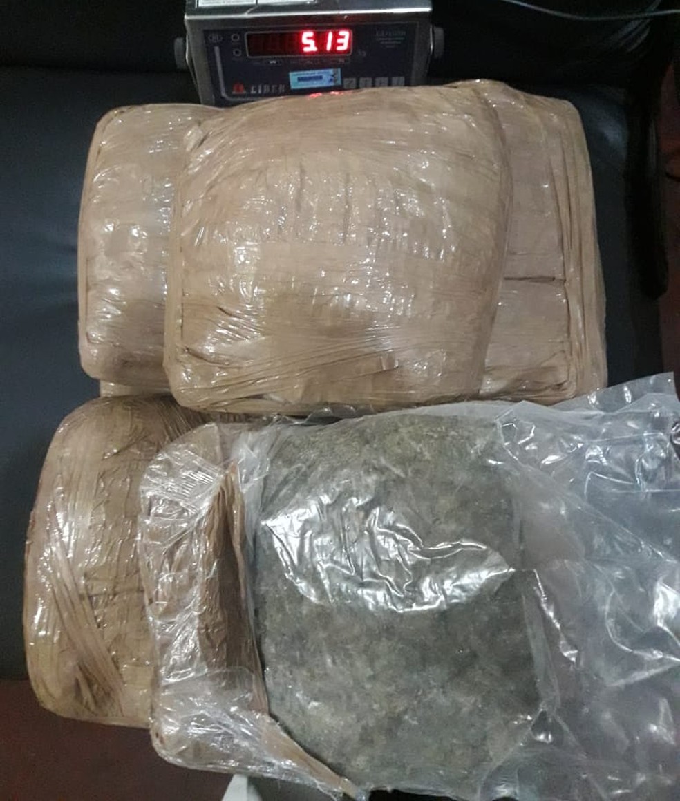 Drogas foram apreendidas em Mirante do Paranapanema (Foto: Polícia Civil/Cedida)