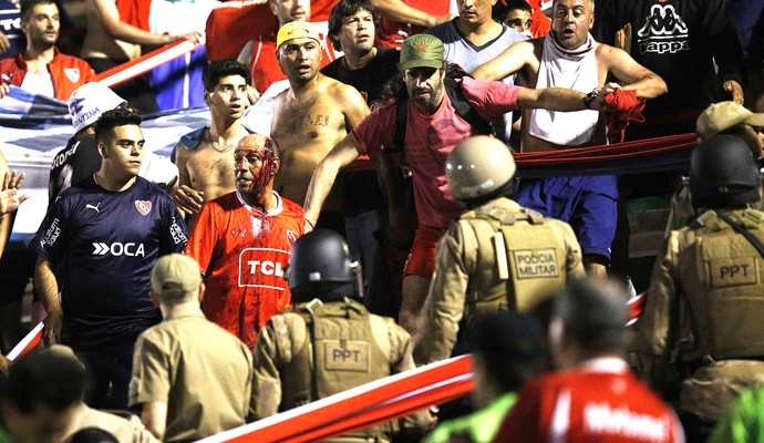 Chapecoense X Independiente (Foto: Agência EFE)