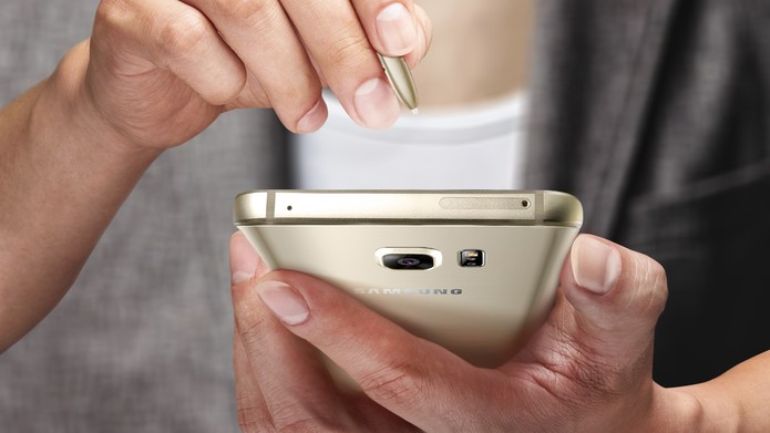 Galaxy Note 5-Home (Foto: Galaxy Note 5 possui corpo de alumínio e vidro Gorilla Glass 4 (Foto: Divulgação/Samsung))