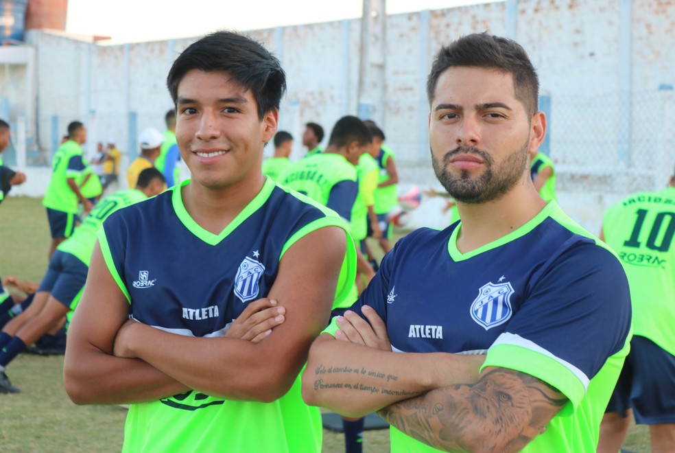 Lizandro e Pablo no Jaciobá — Foto: Ascom / Jaciobá