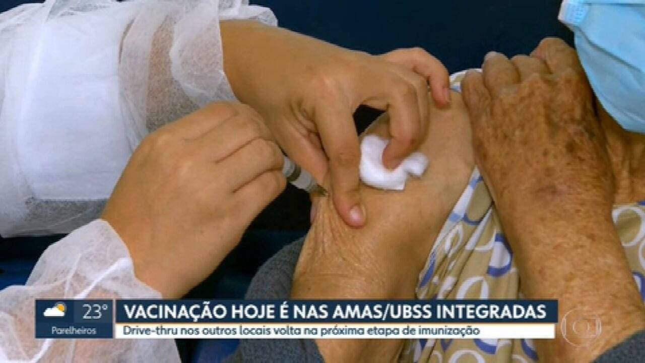 Vacinação acontece nas AMAs/UBSs integradas de São Paulo