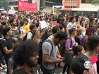 Estudantes fazem manifestação na Avenida Paulista nesta quarta-feira