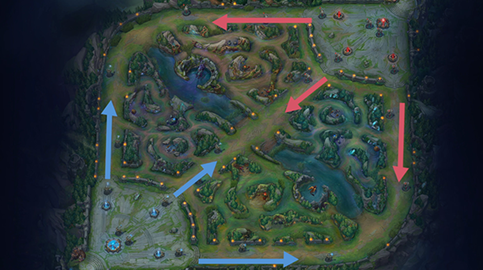 League of legends карта