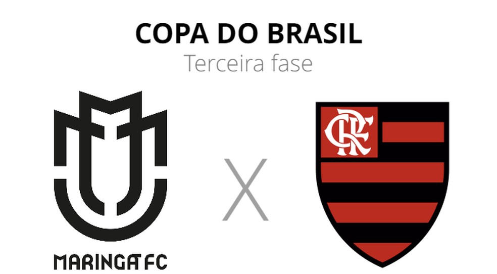 Ficha técnica: Maringá x Flamengo — Foto: ge