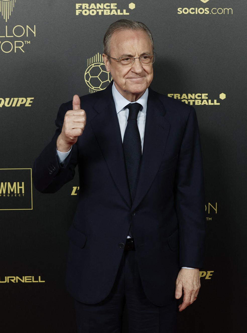 Florentino Pérez, presidente do Real Madrid — Foto: Reuters