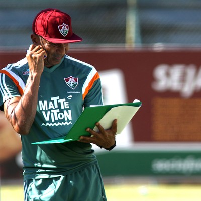 Cristovão Borges Treino Fluminense (Foto: Nelson Perez / Fluminense FC)