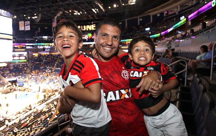 Filho de Zico exalta torcida do Fla em maior número em Orlando: Força