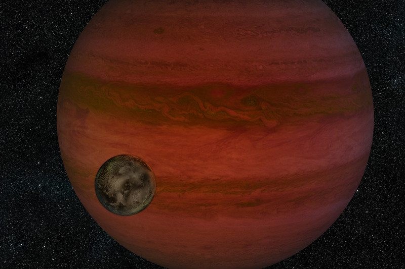 Exolua gigantesca não se encaixa em nenhuma das teorias de formação lunar conhecidas (Foto: NASA/JPL-Caltech)